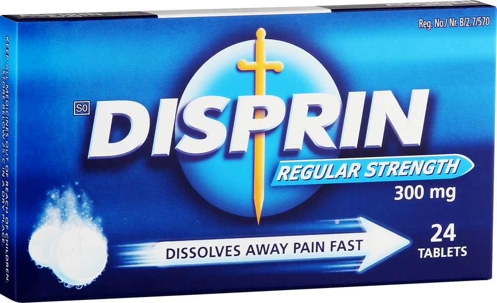 Disprin Regular Strength Pain Relief Tablets 24pk