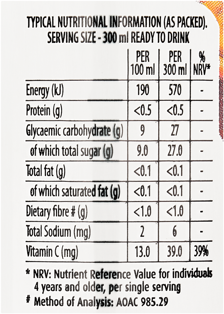 Liqui Fruit Passion Power 100% Fruit Juice Blend 300ml
