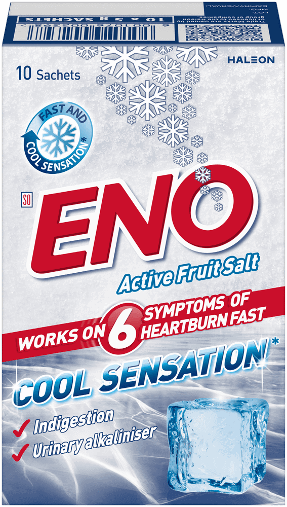 ENO Cool Sensation Active Fruit Salt 10pk