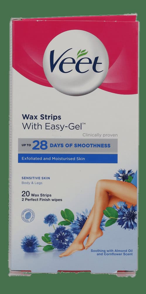 Veet WAX STRIPS SENSITIVE 20'S
