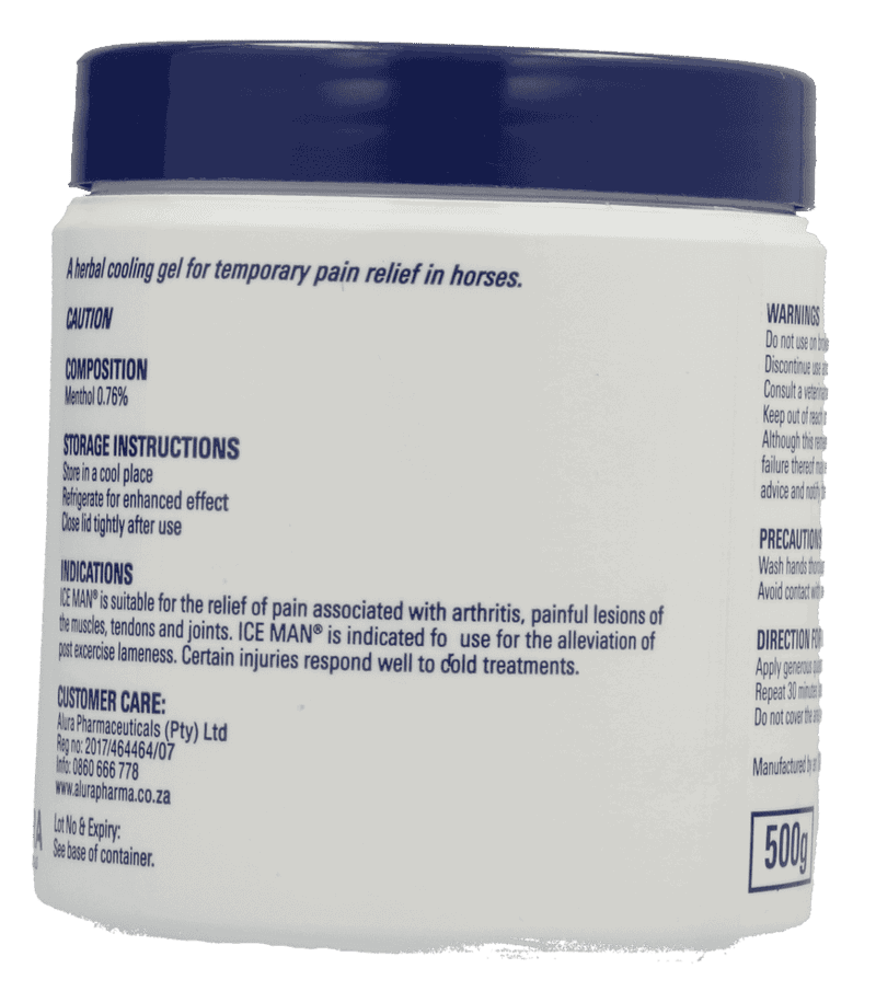 Iceman ICE MAN HERBAL COOLING GEL 500G