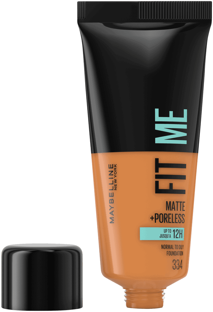 Maybelline Fit Me Warm Tan Matte & Poreless Liquid Foundation 30ml
