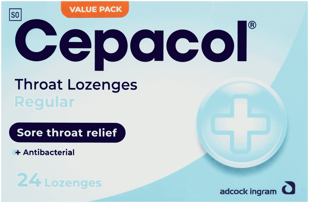 Cepacol Regular Throat Lozenges 24pk