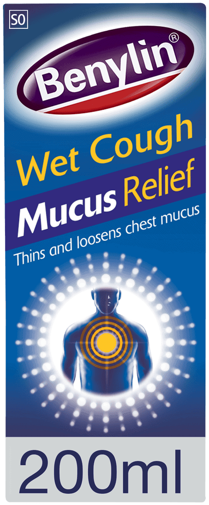 Benylin Mucus Relief Wet Cough Syrup 200ml