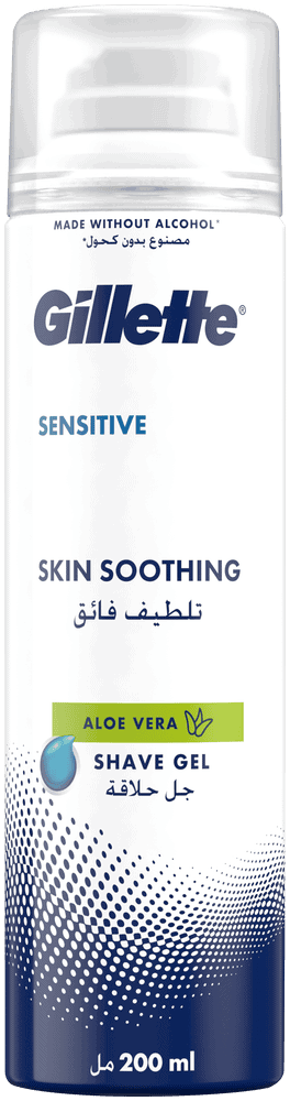Gillette Sensitive Skin Soothing Shave Gel 200ml