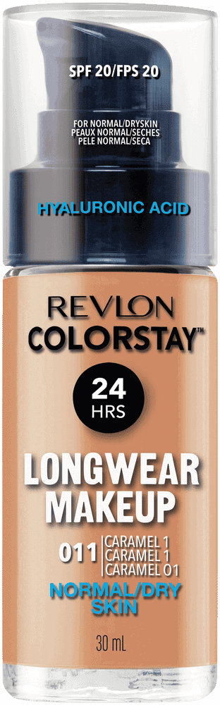 Revlon ColorStay Caramel 1 SPF 20 24HRS Longwear Foundation 30ml