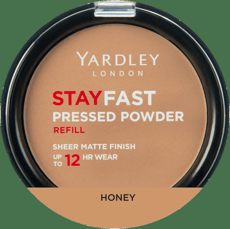 Yardley Stayfast Honey 12HR Pressed Powder Refill 15g