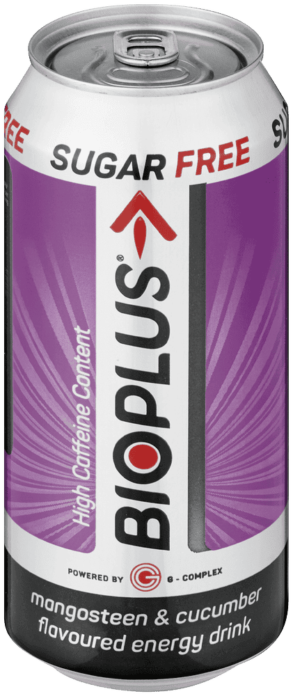 Bioplus Mangosteen & Cucumber Flavoured Sugar Free Energy Drink 440ml