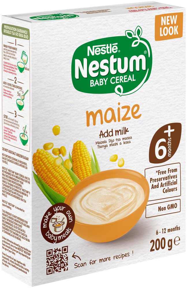 Nestlé Nestum Maize Baby Cereal 200g