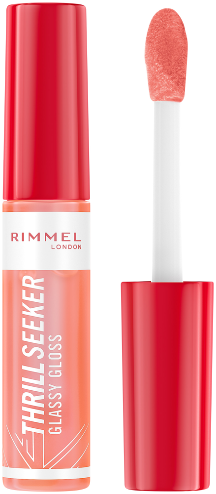 Rimmel Thrill Seeker Peachy Vibes Glassy Gloss 10ml