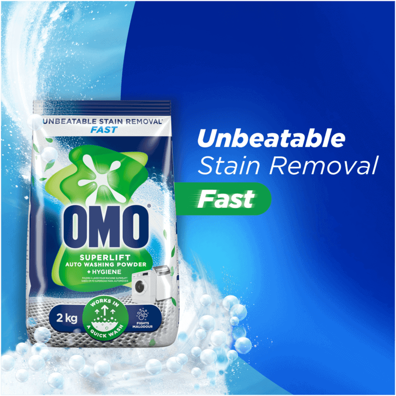 OMO Superlift +Hygiene Auto Washing Powder 2kg