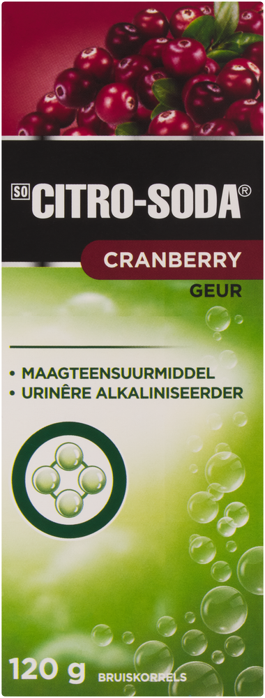 Citro-soda Cranberry Flavour Effervescent Granules 120g