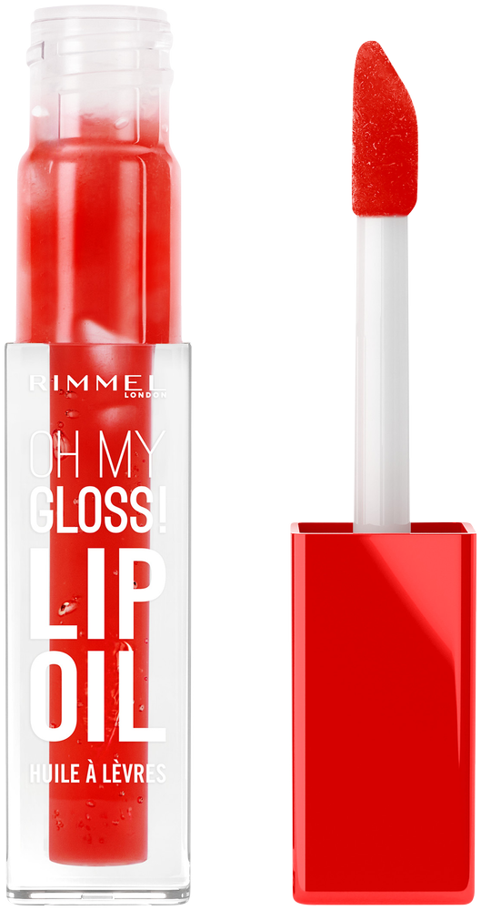 Rimmel Oh My Gloss Vivid Red Lip Oil 4.5ml