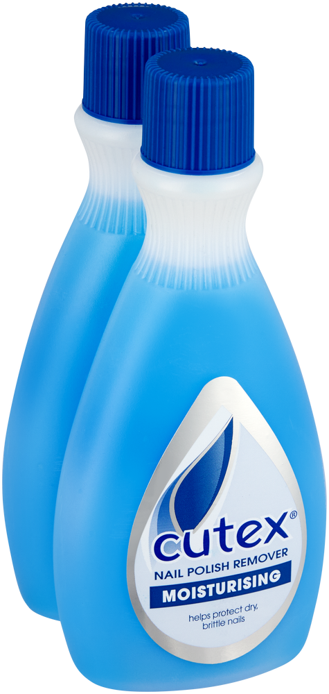 Cutex Moisturising Nail Polish Remover 2 x 100ml
