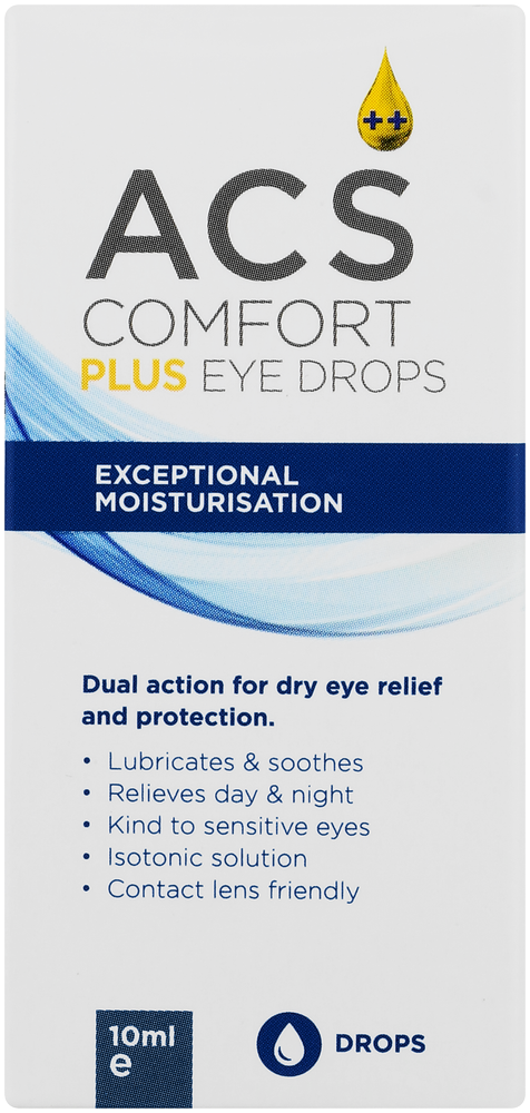 ACS Comfort Plus Eye Drops 10ml