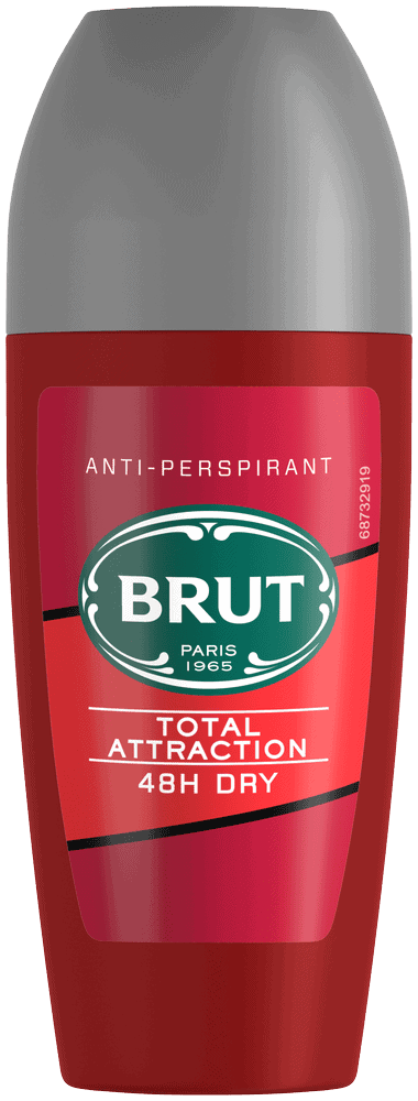 BRUT Total Attraction Antiperspirant Roll-On Deodorant 50ml