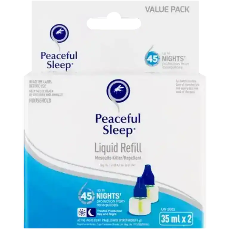 PEACEFUL SLEEP LIQUID REFILL 2X35ML