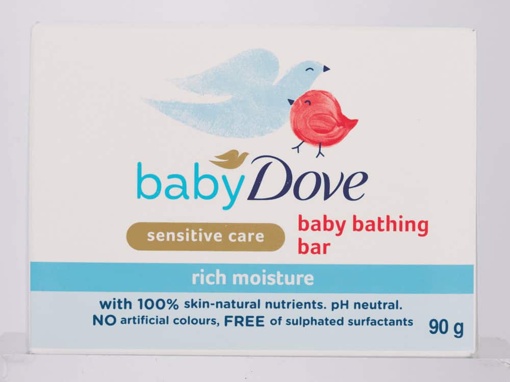 Baby Dove Sensitive Care Rich Moisture Baby Bathing Bar 90g