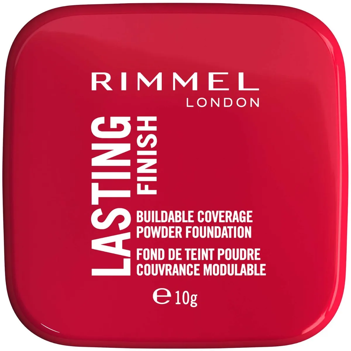 Front of Rimmel London Lasting Finish Compact Powder Foundation, 10 g