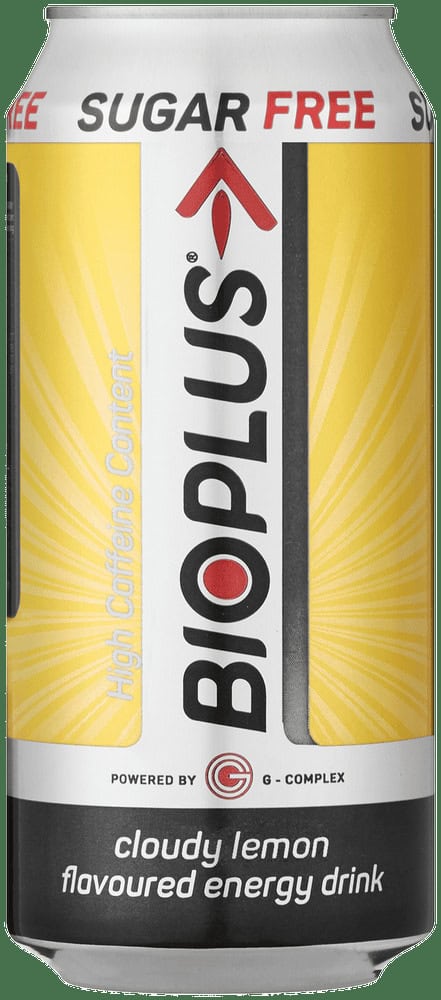 Bioplus Cloudy Lemon Flavoured Sugar Free Energy Drink 440ml