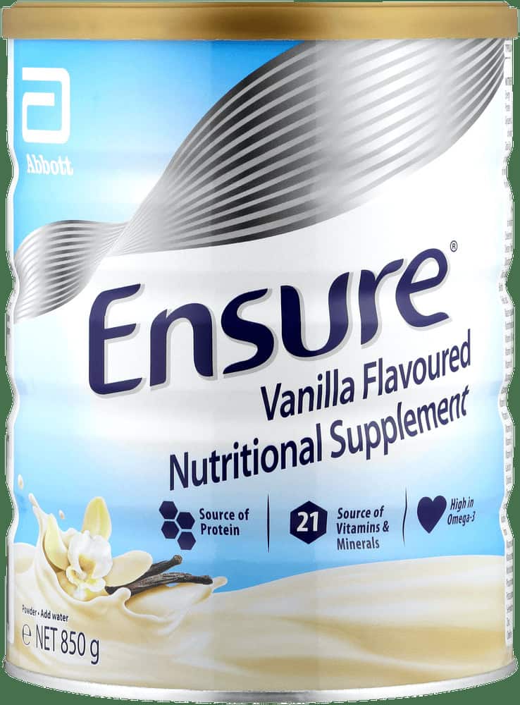 Ensure Vanilla Flavoured Nutritional Supplement 850g