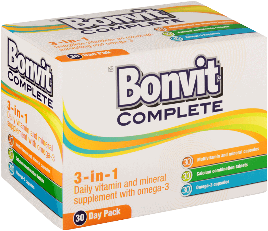 Bonvit 3-In-1 Complete Daily Supplement 90pk