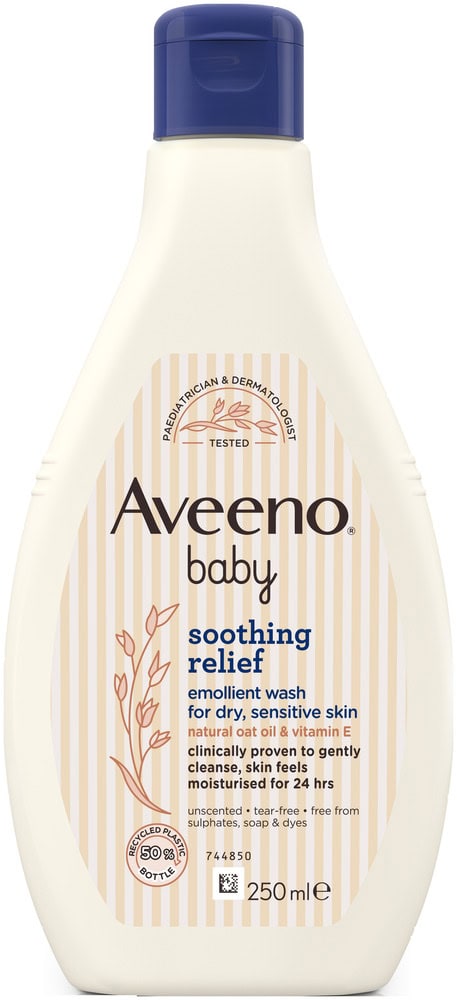 Aveeno Baby Soothing Relief Emollient Wash 250ml