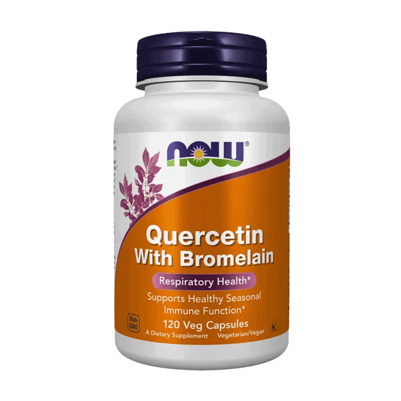 NOW Foods QUERCETIN WITH BROMELAIN 120CA