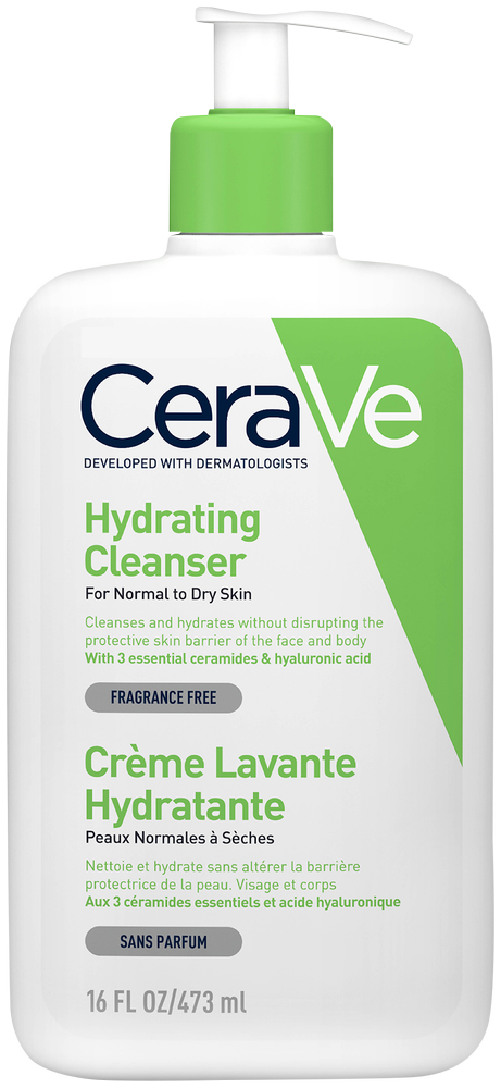Cerave Hydrating Cleanser 473ml