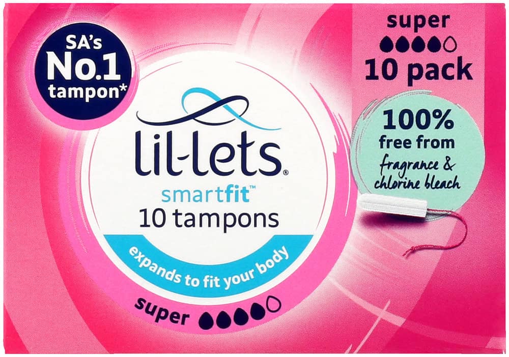 Lil-lets SmartFit Super Tampons 10s