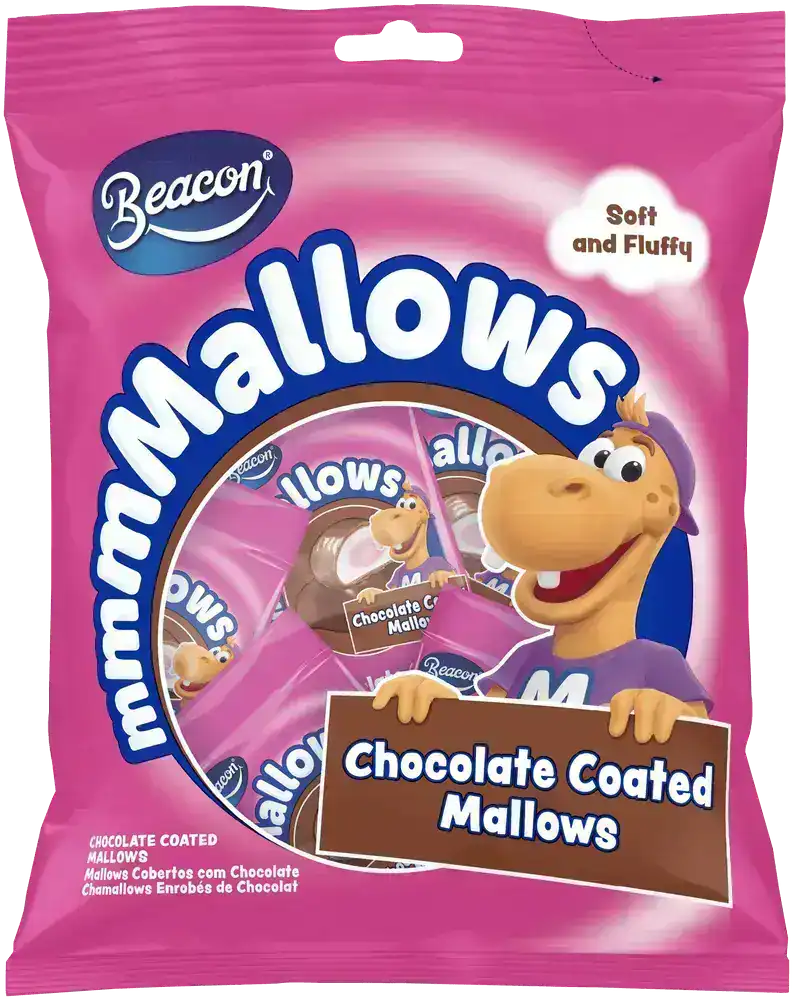 Beacon mmmMallows Chocolate Coated Mallows 135g