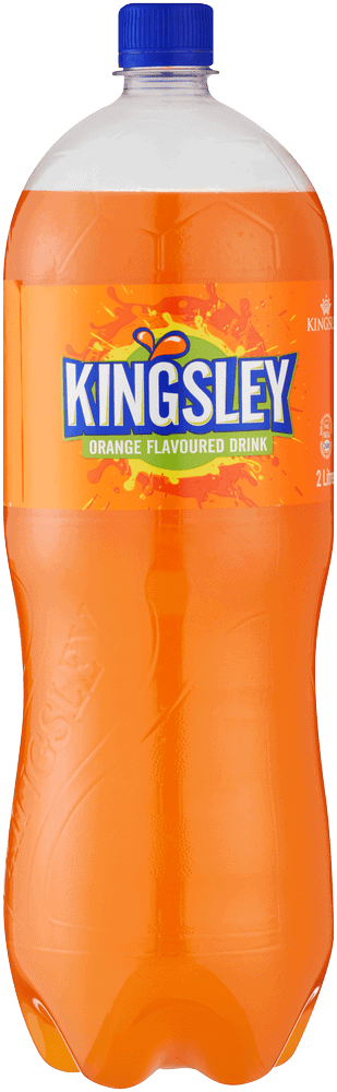 Kingsley Orange Flavoured Soft Drink 2L