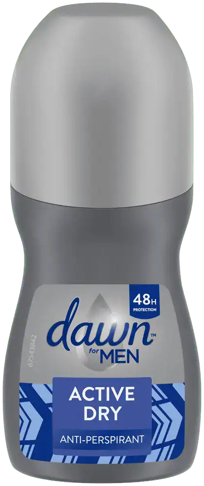 Dawn MEN Men Active Dry Anti-Perspirant Roll-On 45ml