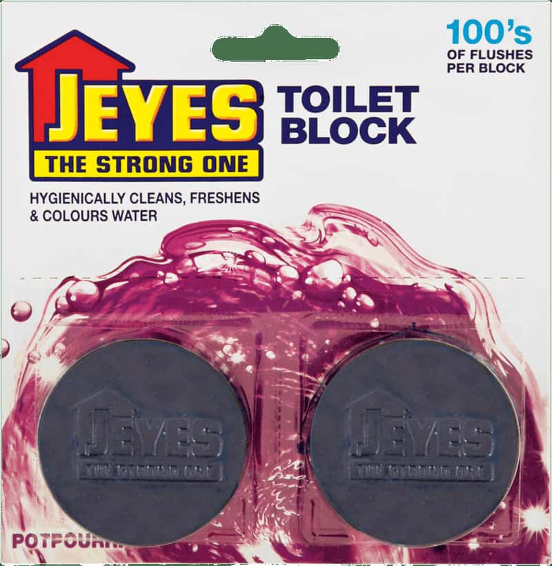 Jeyes Potpourri Toilet Block 2 x 45g