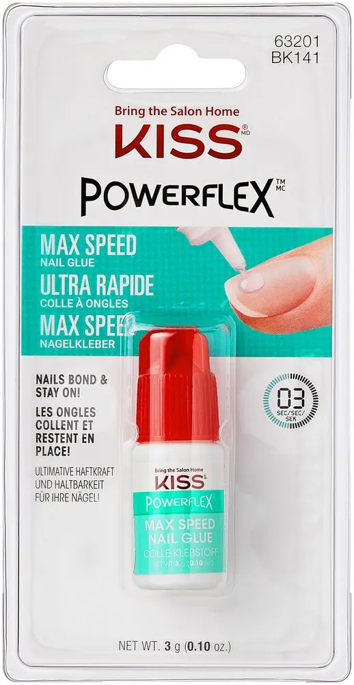 KISS PowerFlex Max Speed Nail Glue 3g