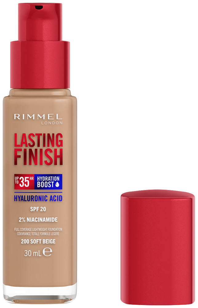Rimmel Lasting Finish 200 SPF 20 35HR Foundation 30ml