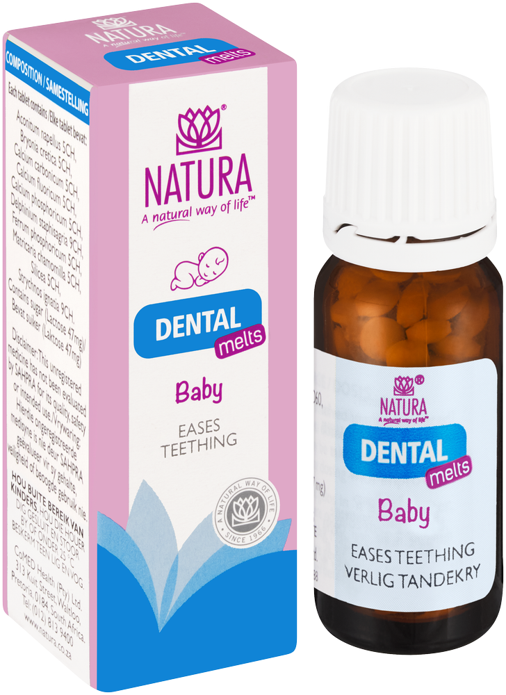 Natura Baby Dental Melts Tablets 50pk