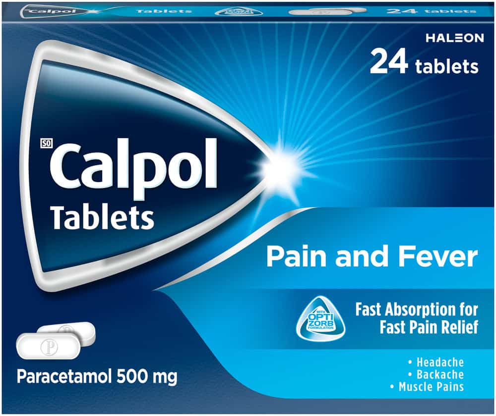 Calpol 500mg Pain and Fever Tablets 24pk