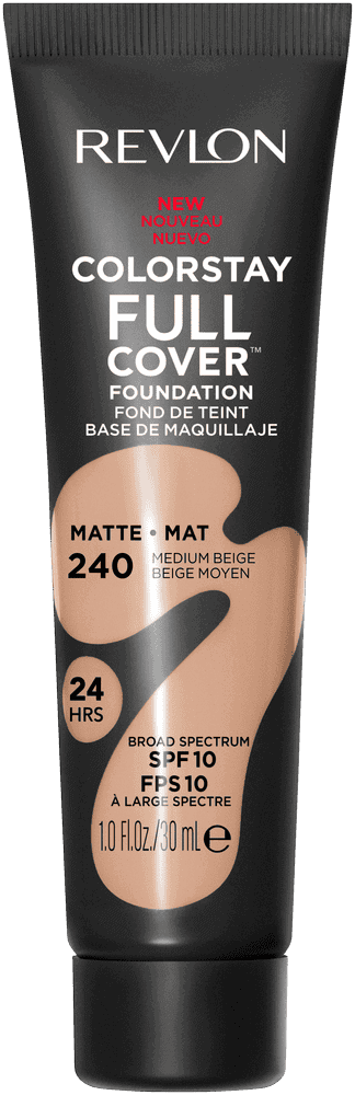 Revlon ColorStay Medium Beige SPF 10 24HRS Full Cover Matte Foundation 30ml