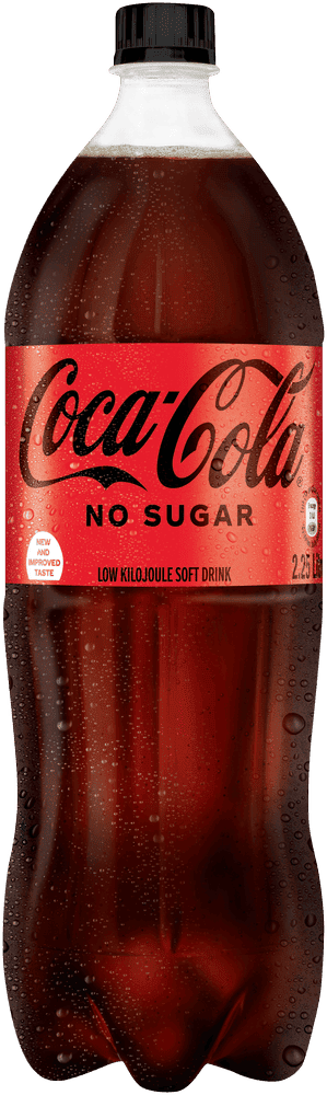 Coca-cola No Sugar Soft Drink 2.25L