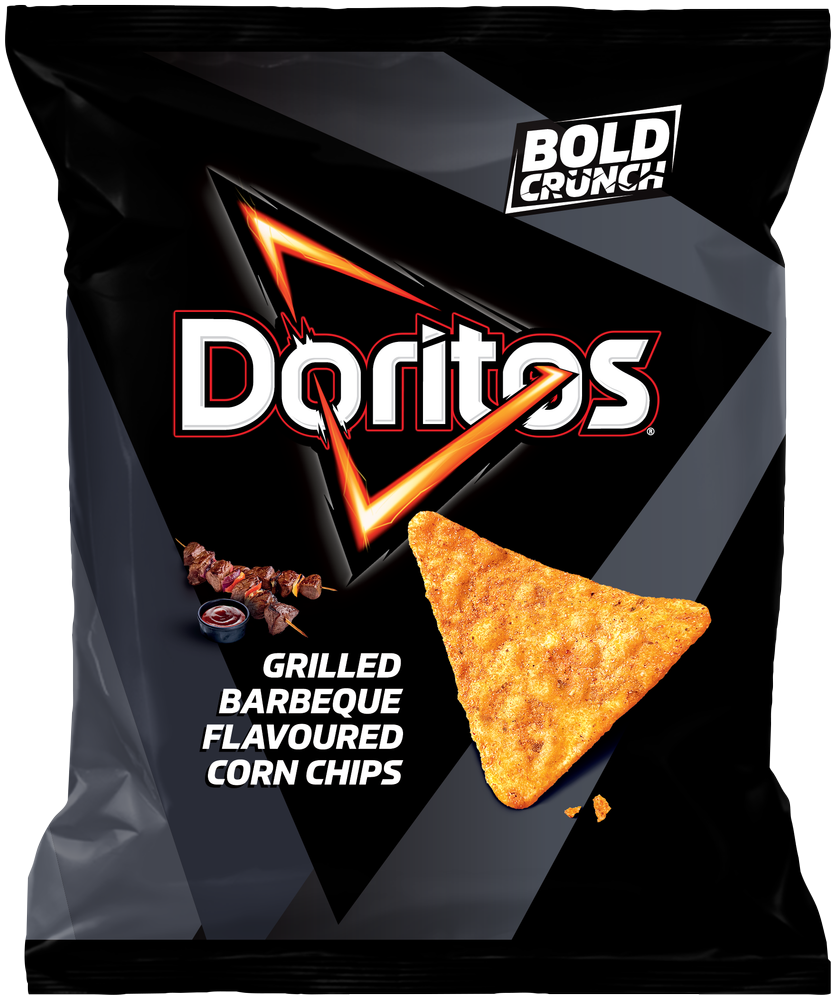 Doritos Grilled Barbeque Flavoured Corn Chips 45g