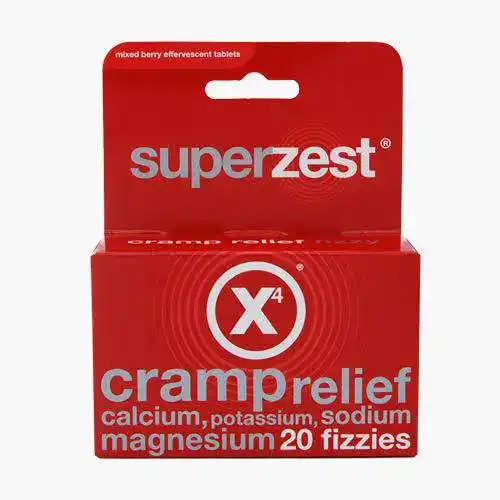 Superzest CRAMP RELIEF FIZZY 20'S