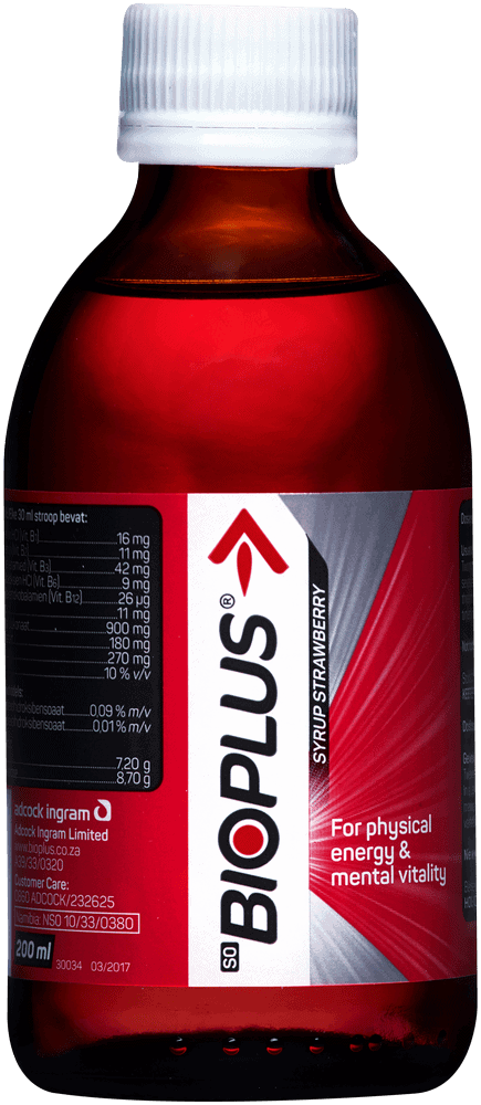 Bioplus Strawberry Syrup 200ml