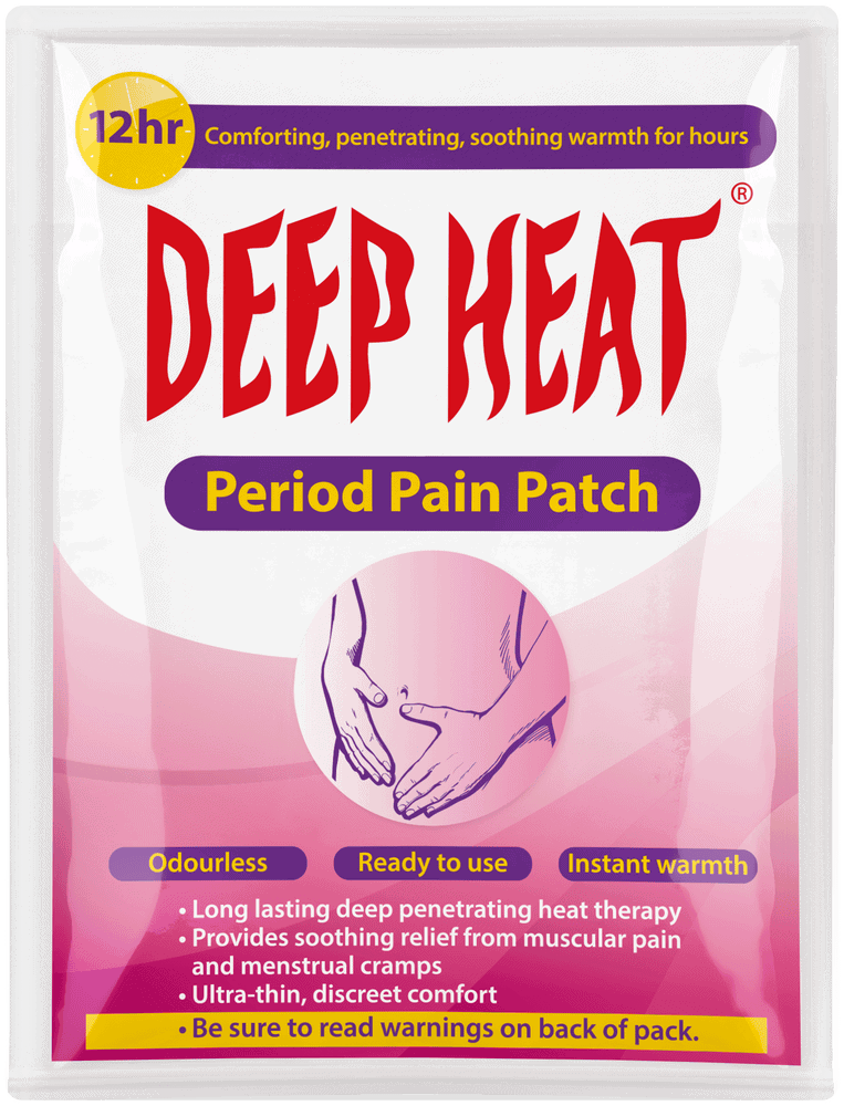 Deep Heat Period Pain Patch 1s
