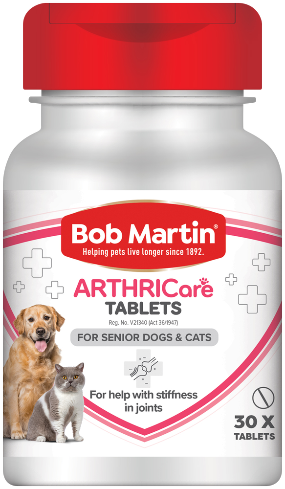 Bob Martin Arthricare Tablets for Senior Dogs & Cats 30pk