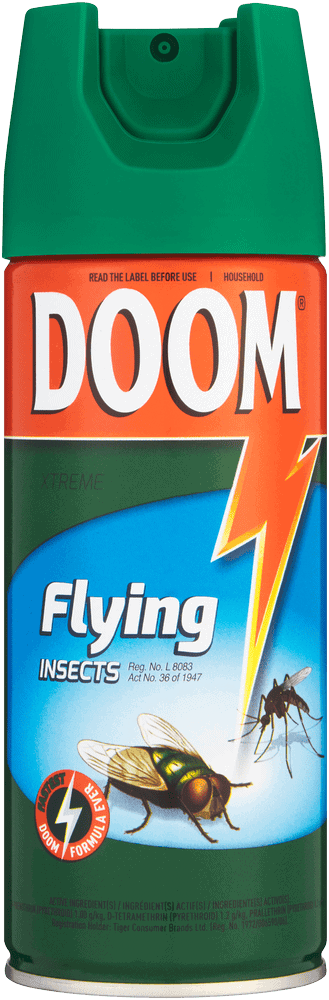 DOOM Xtreme Flying Insects Spray 300ml