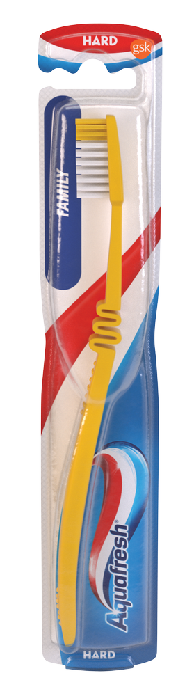 Aquafresh Family Hard Toothbrush 1s
