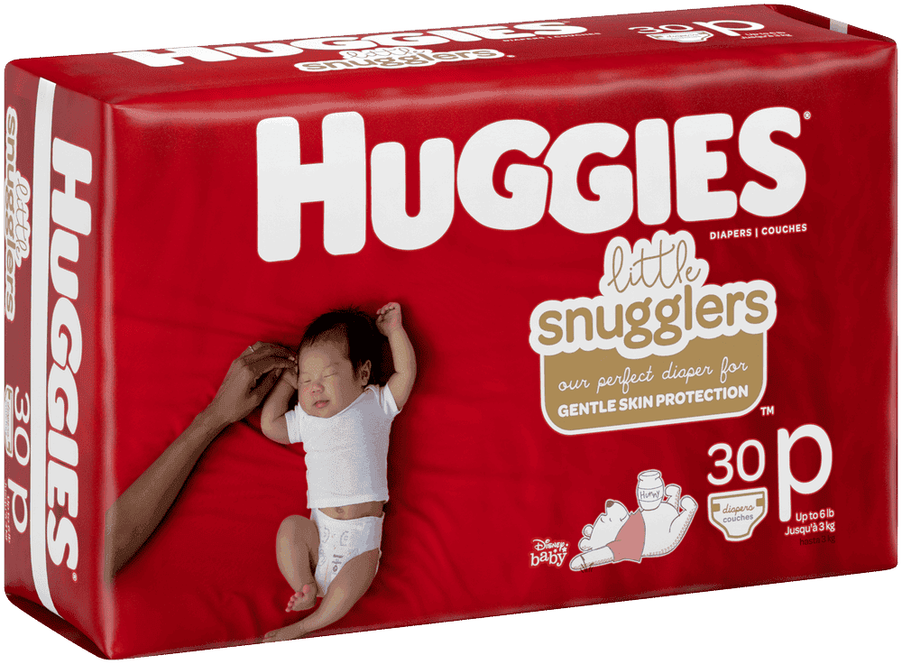 Huggies Little Snugglers Premature Baby Disposable Nappies 30pk