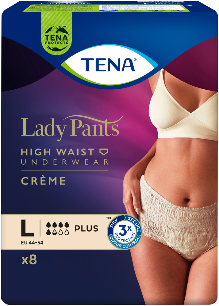 TENA Lady Plus Adult Incontinence Pants 8pk