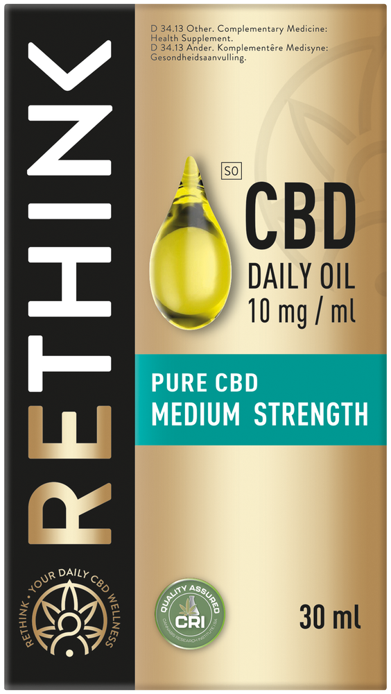 Rethink 300mg CBD Daily Oil 30ml